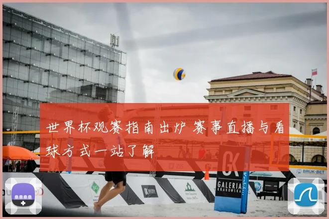 世界杯观赛指南出炉 赛事直播与看球方式一站了解